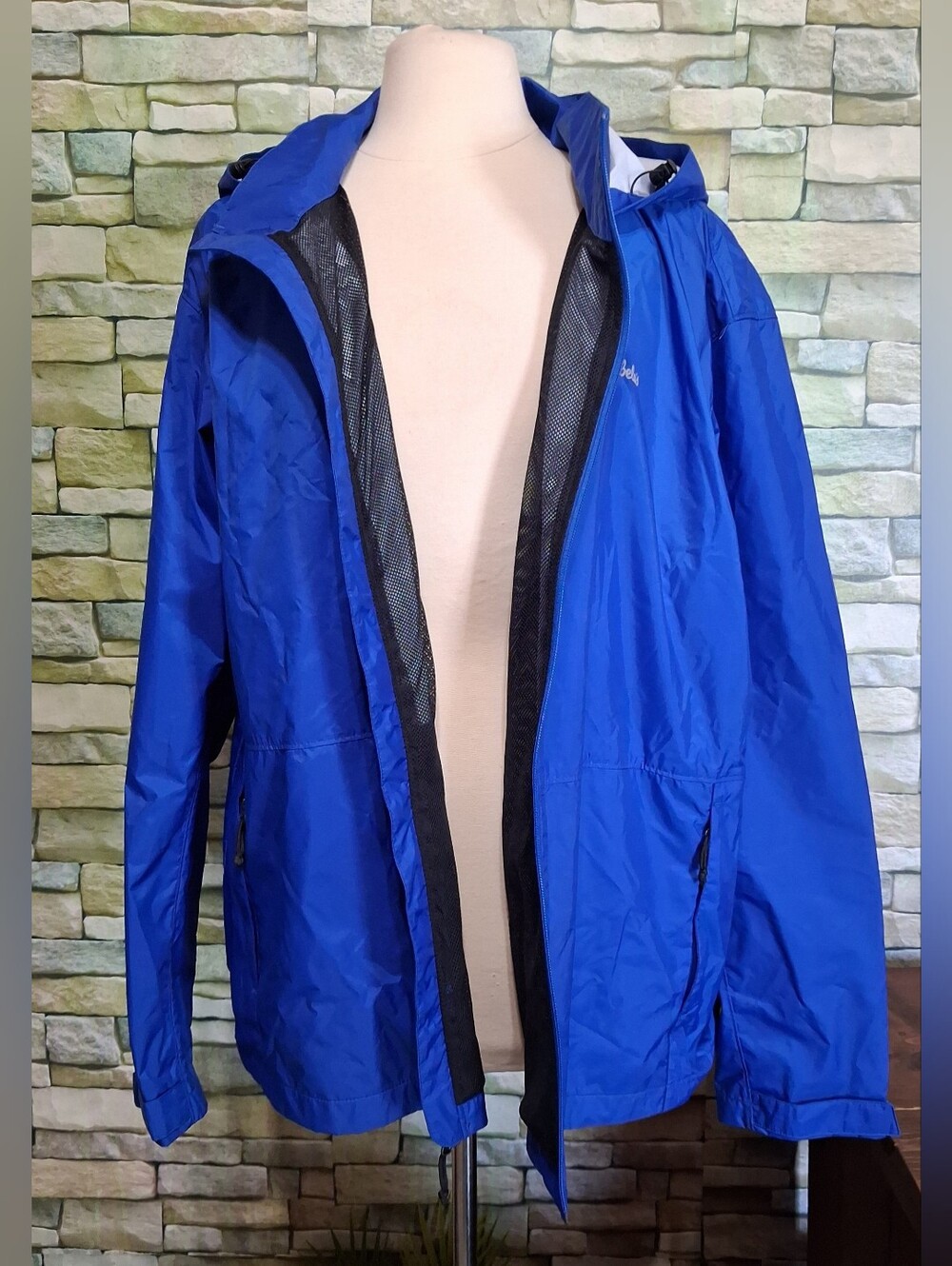 Cabelas 4Most Repel Windbreaker Light Hooded Jacket Mens 2X Full Zip Mesh Lining - Picture 2 of 6